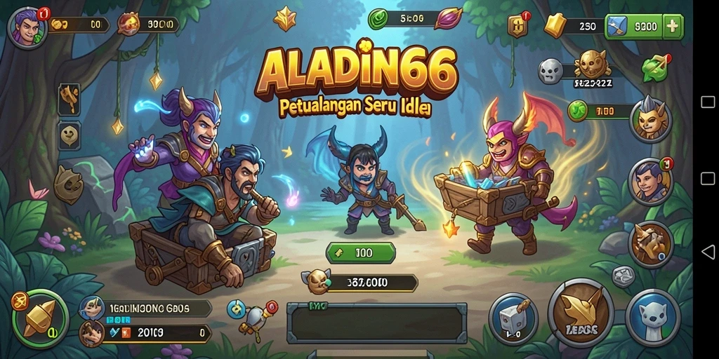Tampilan gameplay ALADIN66 yang menawan dan interaktif.
