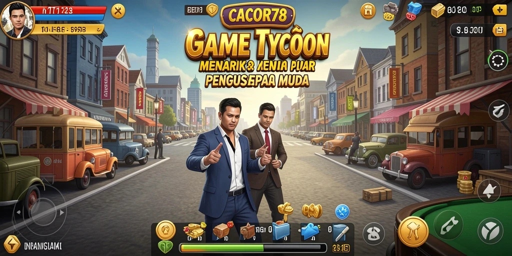 Tampilan gameplay <strong>CACOR78</strong> yang menantang dan menarik.