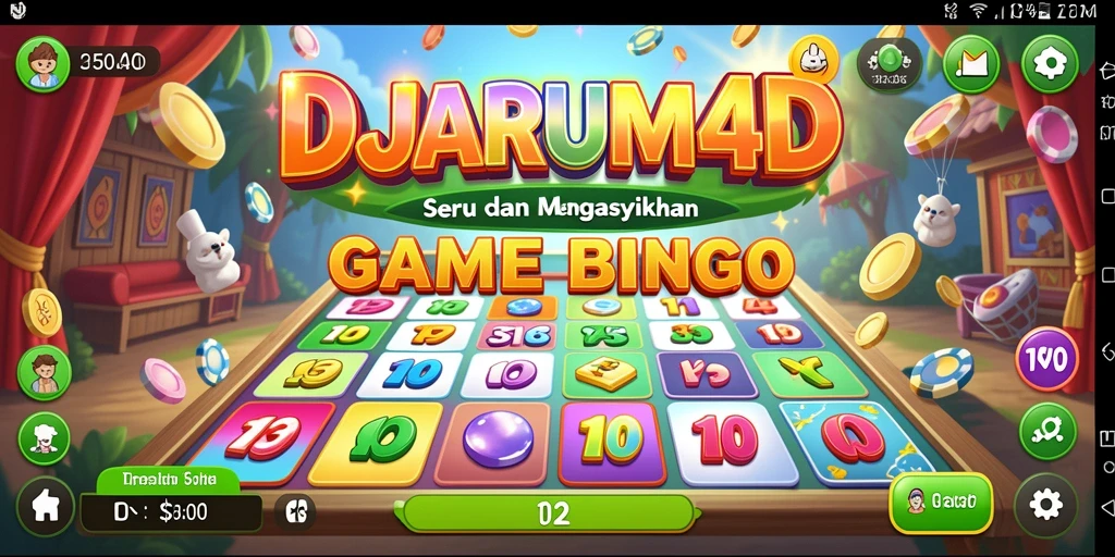 Tampilan gameplay DJARUM4D yang mengasyikkan dalam permainan Bingo.