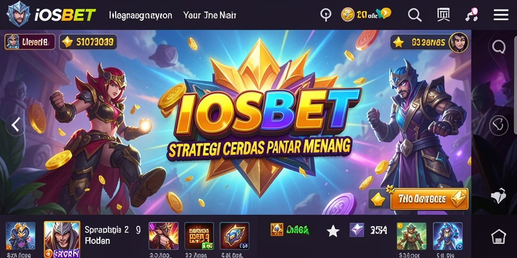 Tangkapan layar dari gameplay seru dan kompetitif di IOSBET.