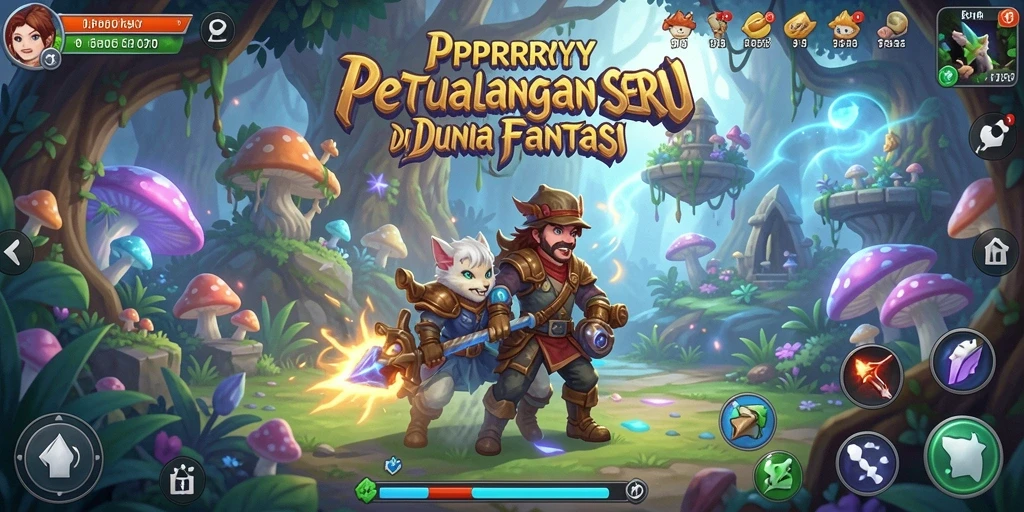 Tampilan permainan <strong>PPRRYY</strong> yang menakjubkan dalam suasana petualangan.