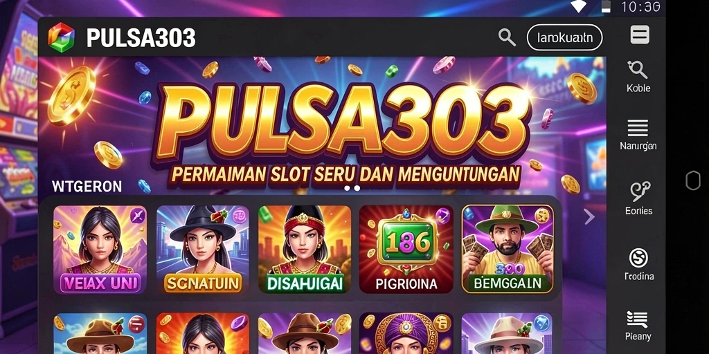 Screenshot PULSA303 menampilkan gameplay seru dan grafis menarik.