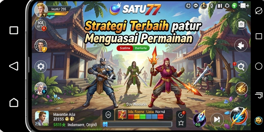 Gameplay menarik dan penuh strategi di SATU77.