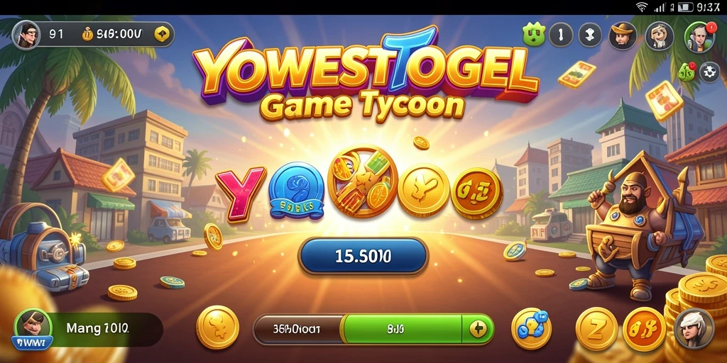 Tampilan gameplay YOWESTOGEL yang menantang dan seru.