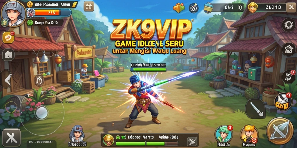 Tampilan menarik dari gameplay ZK9VIP yang menyenangkan dan santai.